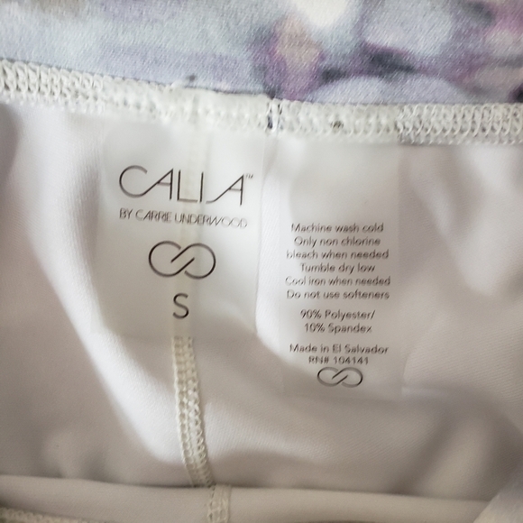 Calia Light Magic Essential Printed Watercolor Full Length Leggings-Size S - Picture 7 of 8